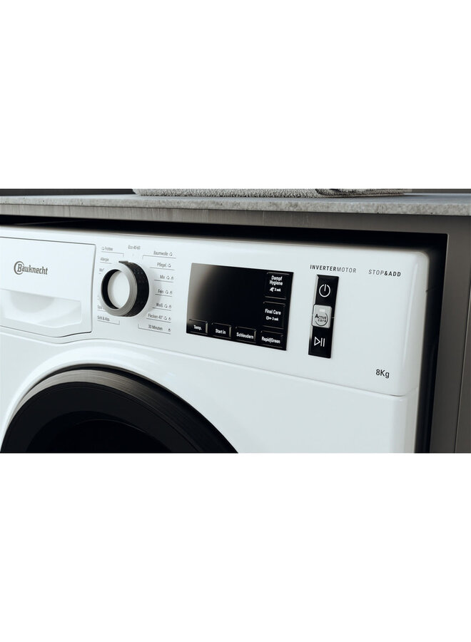 Bauknecht WM Pure 8A wasmachine | Stoom