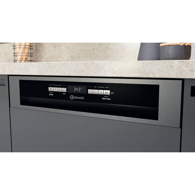 Bauknecht IBBO 3C26 X | Half geintegreerde vaatwasser | AutoDeur
