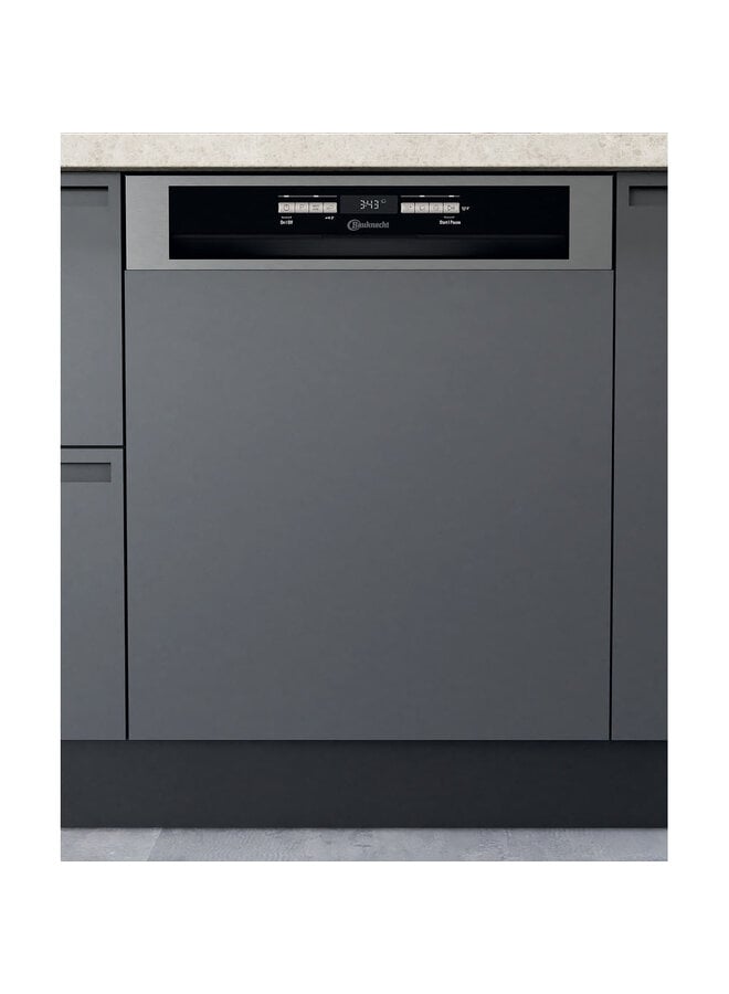 Bauknecht IBBO 3C26 X | Half geintegreerde vaatwasser | AutoDeur