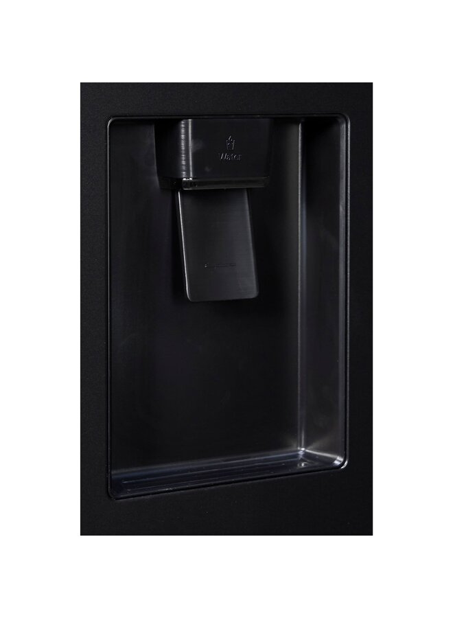 Hisense RF632N4WFE Amerikaanse koelkast | 70 cm | Zwart