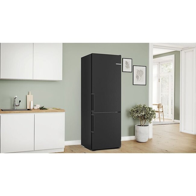 Bosch KGN49OXBT koelvriescombinatie XL model 70 cm Zwart