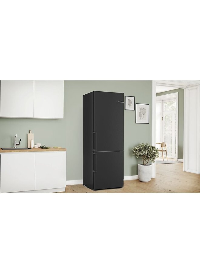 Bosch KGN49OXBT koelvriescombinatie XL model 70 cm Zwart