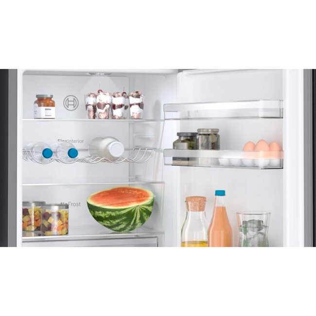 Bosch KGN36VXCT koelvriescombinatie Zwart NoFrost