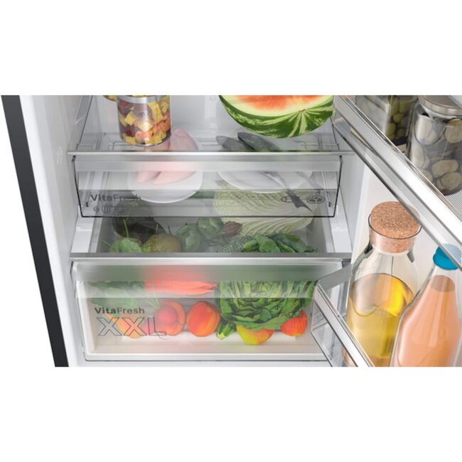 Bosch KGN36VXCT koelvriescombinatie Zwart NoFrost