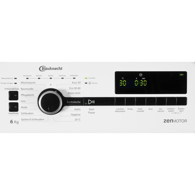 Bauknecht WMT Pro Eco 6ZB Bovenlader wasmachine | 6 kg | Label B