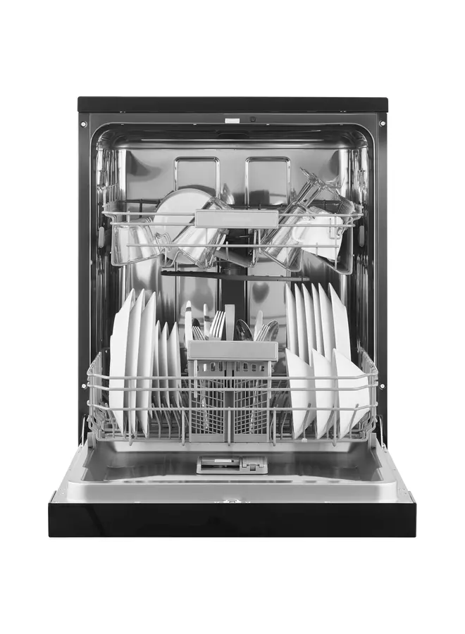 Inventum VVW6036AB vrijstaande vaatwasser Zwart