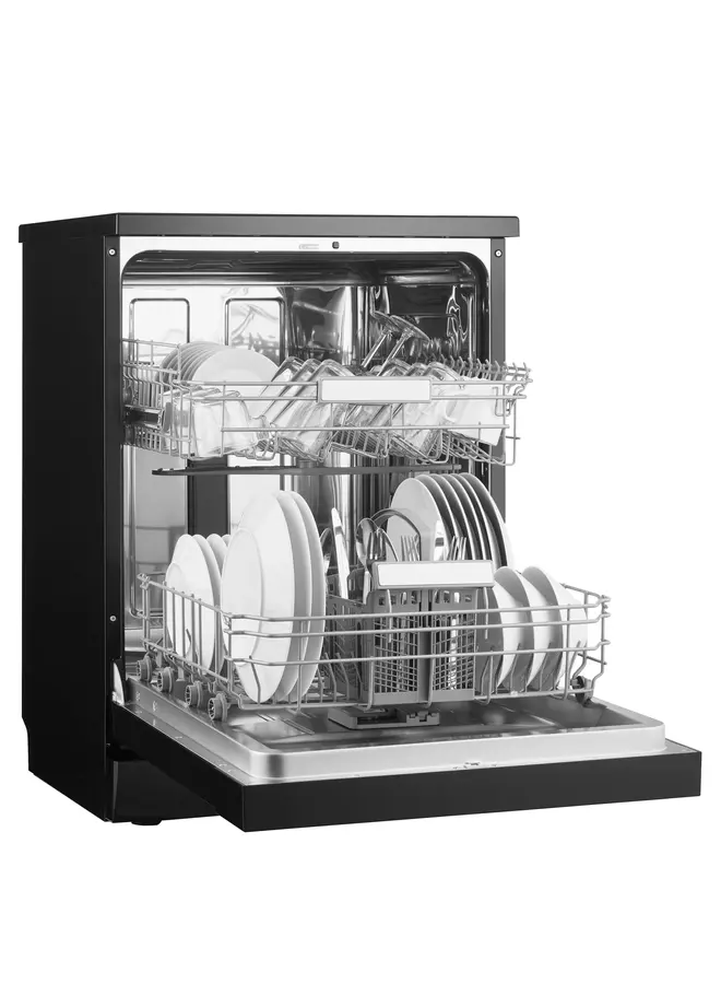 Inventum VVW6036AB vrijstaande vaatwasser Zwart