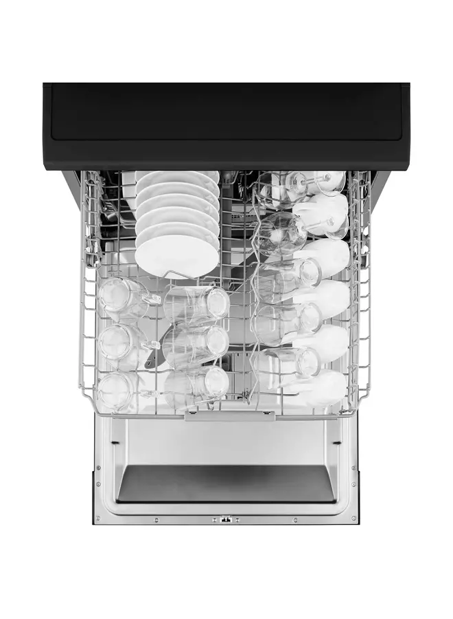 Inventum VVW6036AB vrijstaande vaatwasser Zwart