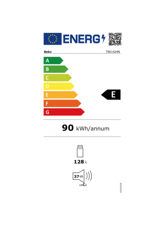 Beko TSE1424N tafelmodel koelkast