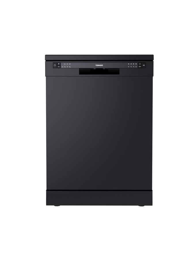 Tomado TDW6001B | Vrijstaande vaatwasser | Zwart