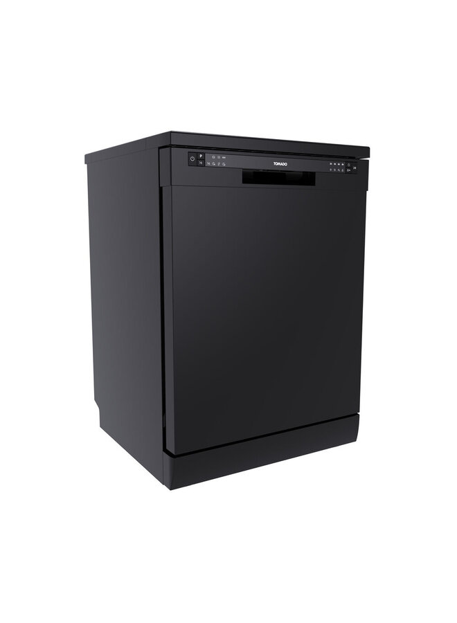 Tomado TDW6001B | Vrijstaande vaatwasser | Zwart
