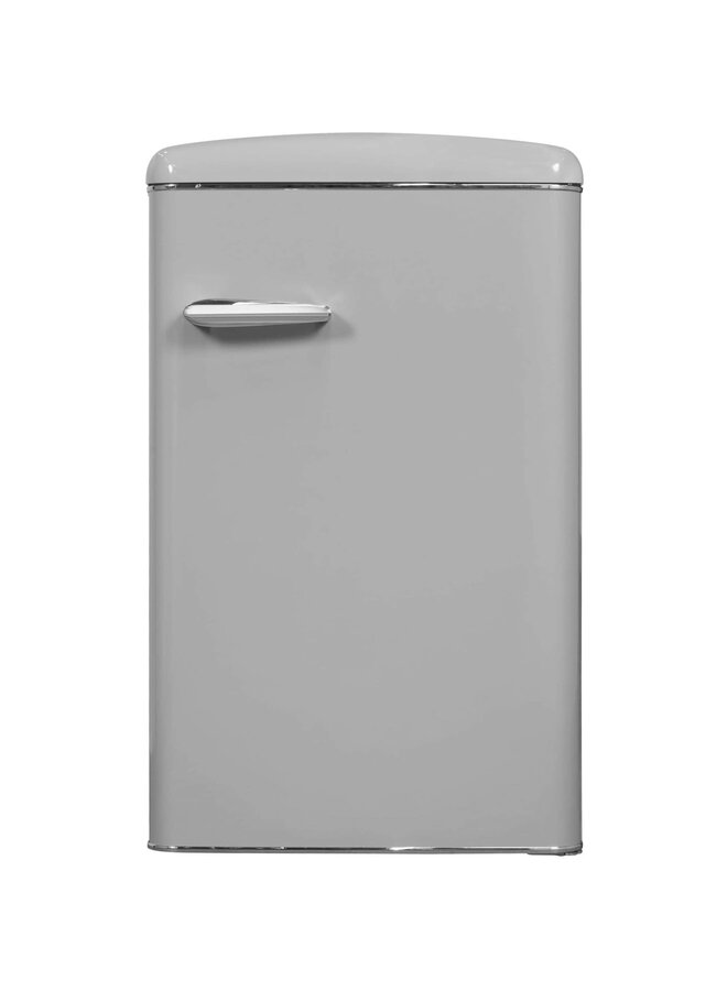RKS120-V-H-160F | Retro tafelmodel koelkast | Grijs