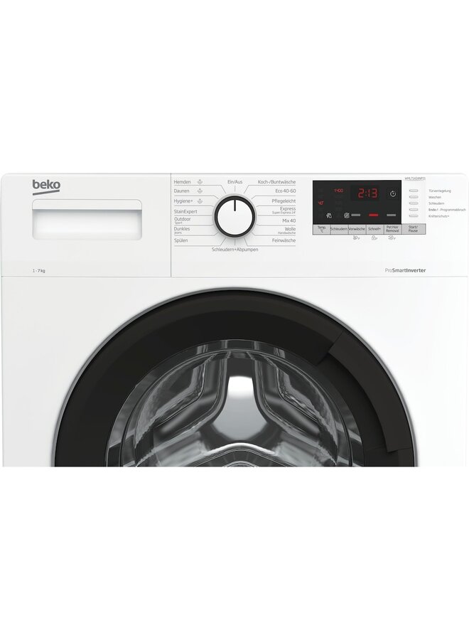 Beko WML71434NPS1 wasmachine SteamCure