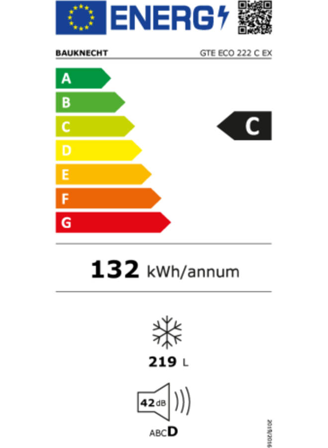 Bauknecht GTE ECO 222 C EX vrieskist
