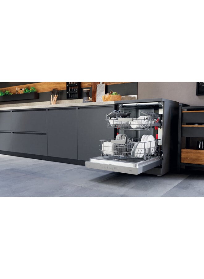Bauknecht BFO 3C33 P 6.5 X Vrijstaande vaatwasser | RVS | 60 cm | Autodeur