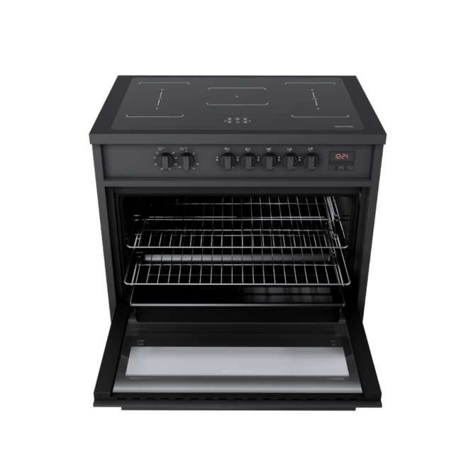 Wiggo WIO-E921A(BB) inductie fornuis 90 cm
