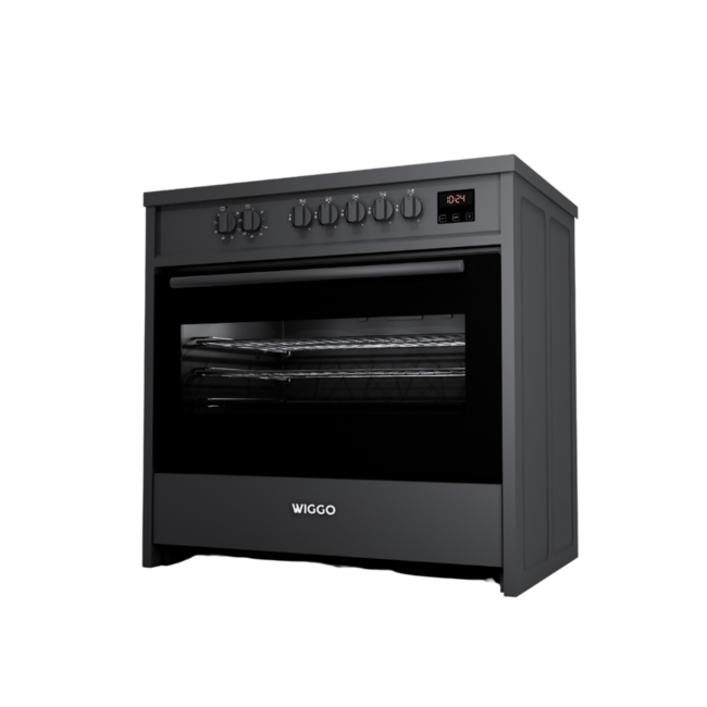 Wiggo WIO-E921A(BB) inductie fornuis 90 cm