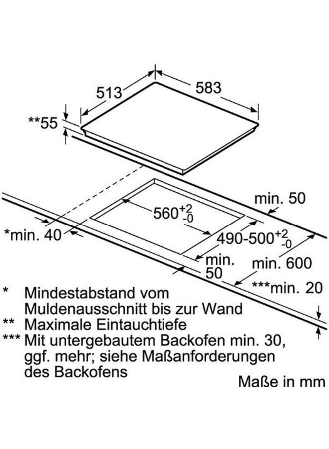 Neff T56BT60N0 inductiekookplaat TwistPad