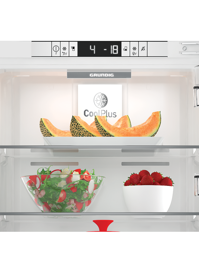 Grundig Edition 75 inbouw koelvriescombinatie 178 cm NoFrost