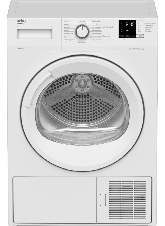 Beko WDPS742GS warmtepompdroger A++