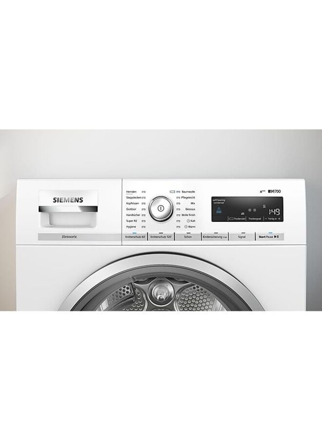 Siemens WT47W5W0 warmtepompdroger 8 kg A+++