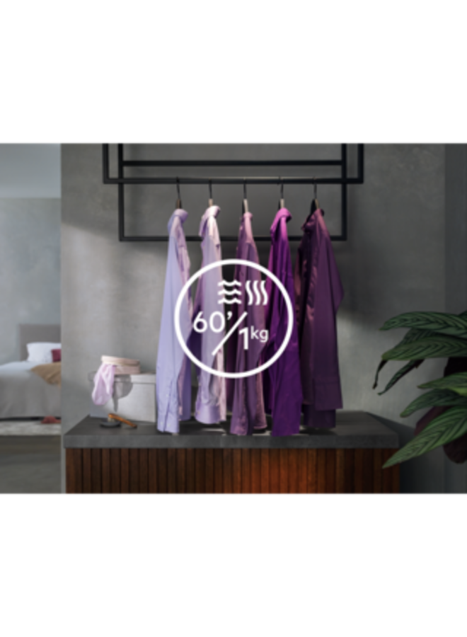 AEG LWR7S65690 wasdroogcombinatie 9/5 kg Zwart