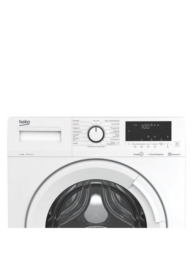 Beko WML8146T5STR1 wasmachine 8kg SteamCure