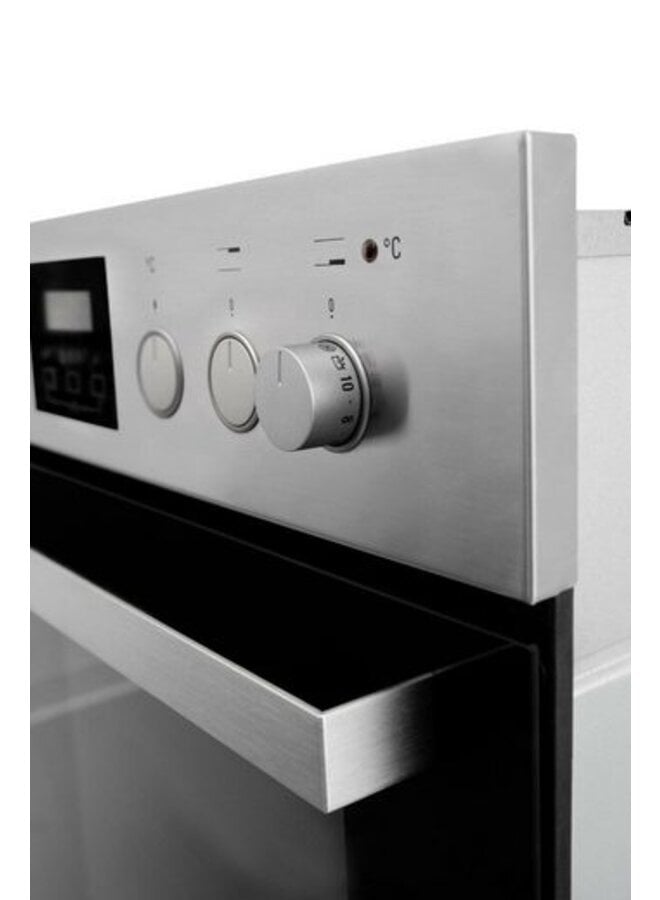 BauknechtHEKO 500 H | Inbouw oven set | inbouwfornuis  | RVS