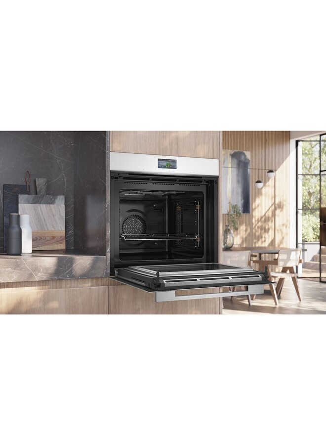 Siemens HM776G3W1 inbouw oven met Magnetron functie wit 60 cm