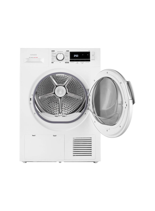 Tomado TDH8001W warmtepompdroger 8 kg A++