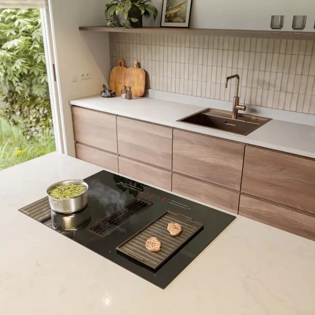 Inventum IKA8035 inductiekookplaat met afzuiging