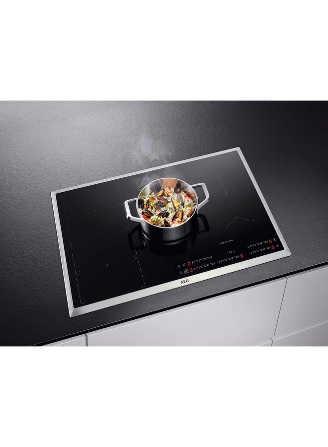 Aeg IKE8547SXB inductie kookplaat 80 cm
