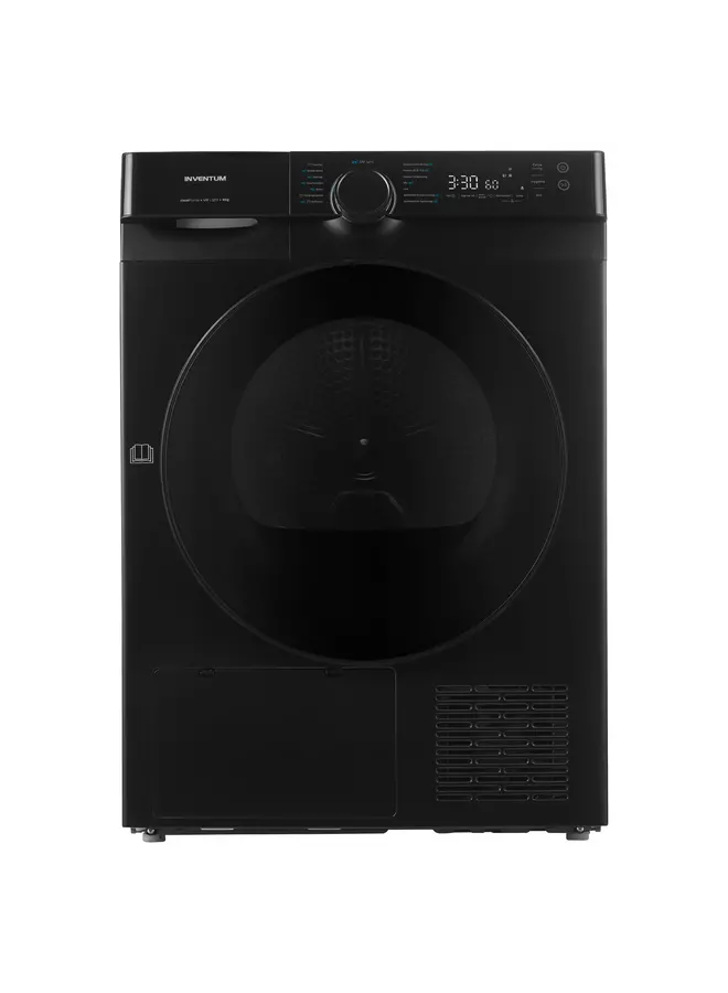 VDW9030B | Warmtepompdroger | Zwart | 9 kg