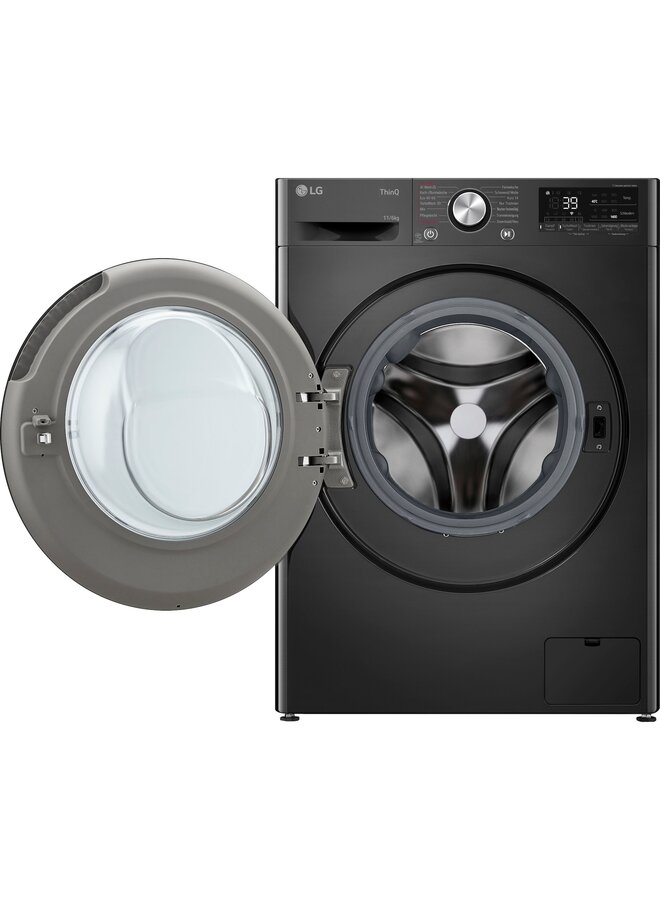 LG W4WR70E6YB | Wasdroogcombinatie | 11 kg | Zwart