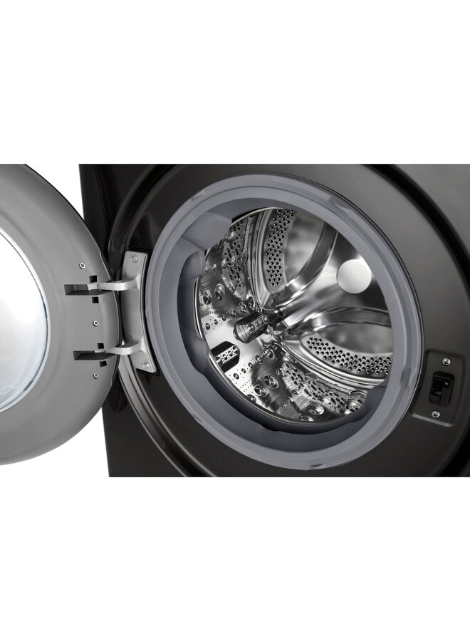 LG W4WR70E6YB | Wasdroogcombinatie | 11 kg | Zwart