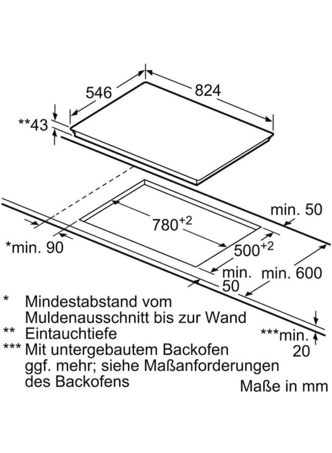 Neff T18TT16N0 keramische kookplaat