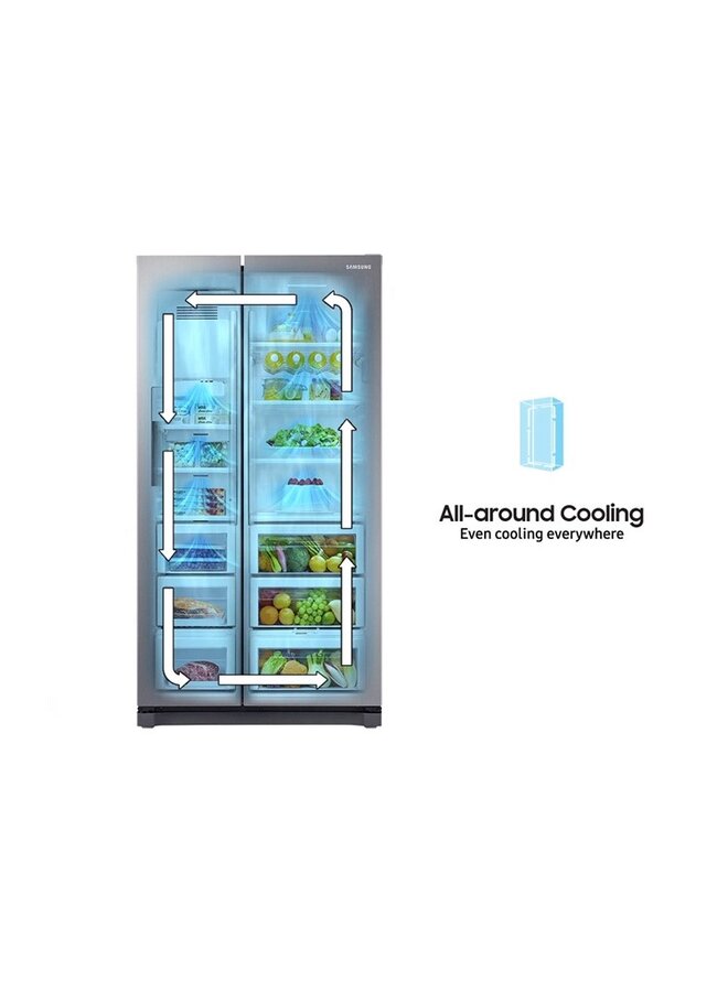 Samsung RS50N3513SL Amerikaanse koelkast RvS