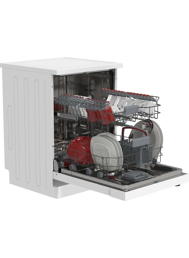 Sharp QW-HX12F47EW-EU |Vrijstaande vaatwasser | 60 cm | Wit