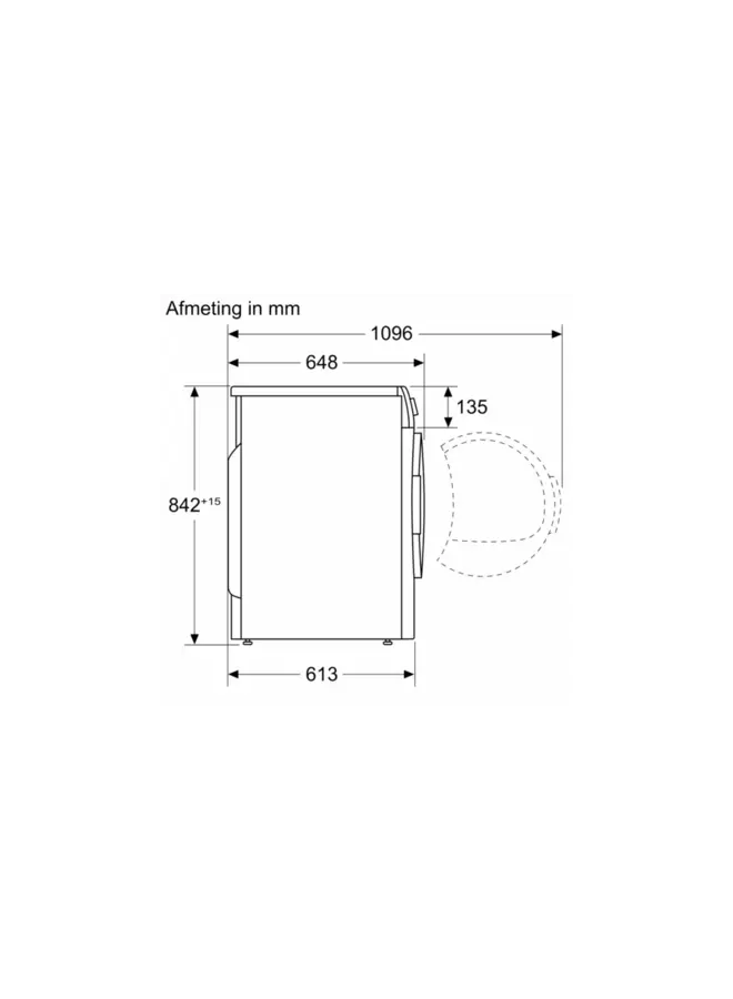 Bosch WQG245D9NL warmtepompdroger 9 kg A+++