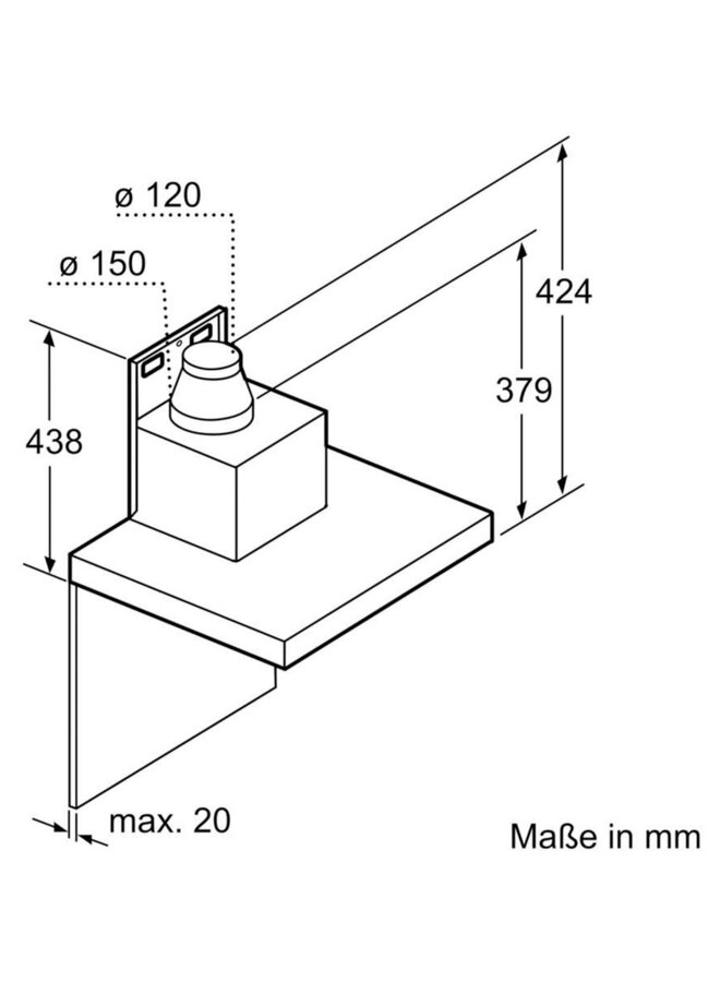 Bosch DWB97CM50 afzuigkap 90 cm