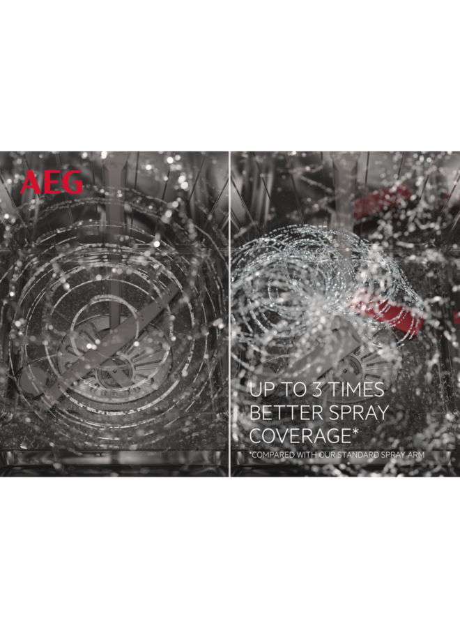 AEG FEE8380XPM | Half geintregeerde vaatwasser | ComfortLift