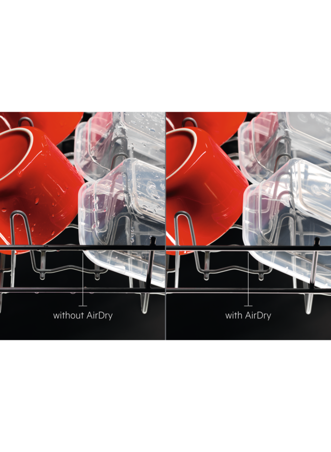 AEG FEE8380XPM | Half geintregeerde vaatwasser | ComfortLift