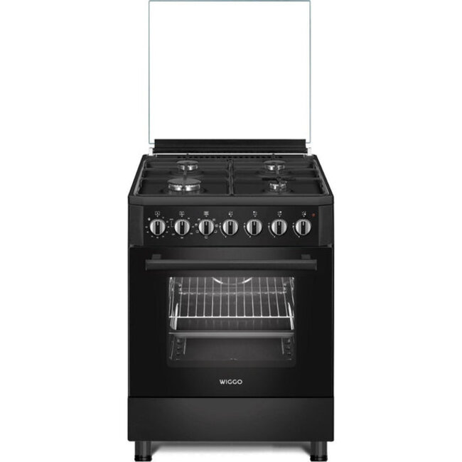 Wiggo Wiggo WO-E605R(BB) Serie 5 - Gasfornuis - Zwart