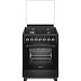 Wiggo Wiggo WO-E605R(BB) Serie 5 - Gasfornuis - Zwart