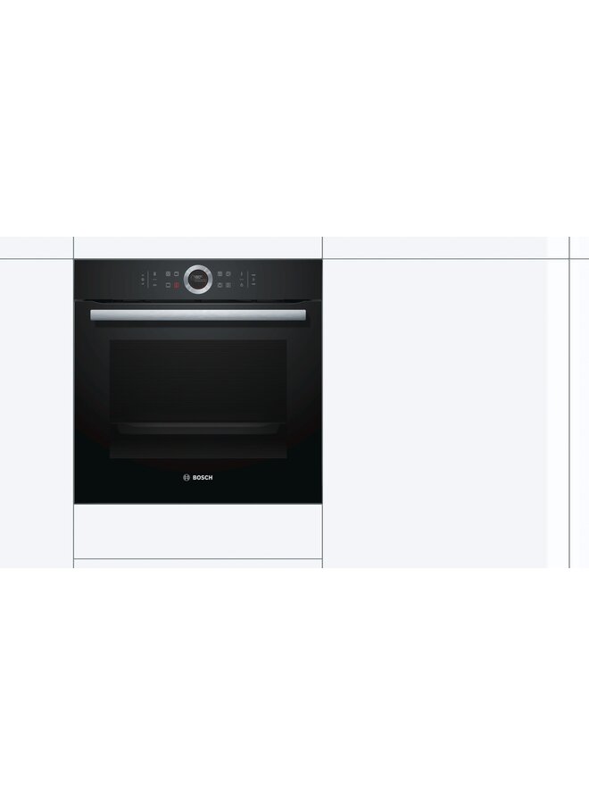 Bosch HBG635BB1 inbouw oven Zwart