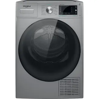 Whirlpool Whirlpool W7 D93SB EE warmtepompdroger 9 kg Zilver