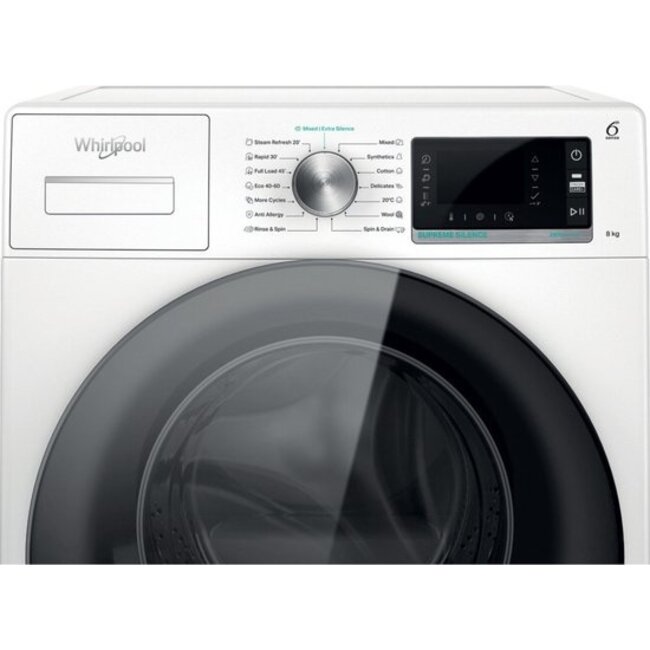 Whirlpool W845WB EE | Wasmachine |  Steam | Label A