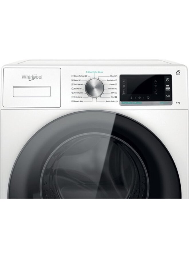 Whirlpool W845WB EE | Wasmachine | Steam | Label A