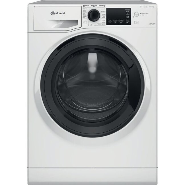 Bauknecht WATK Sense 86 DC | Wasdroogcombinatie  8-6 kg | Steam
