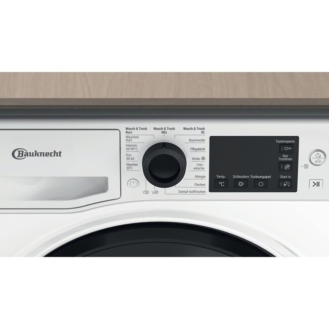 Bauknecht WATK Sense 86 DC | Wasdroogcombinatie  8-6 kg | Steam